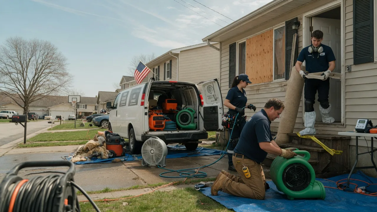 Water Damage Restoration in White Hall, MD near me